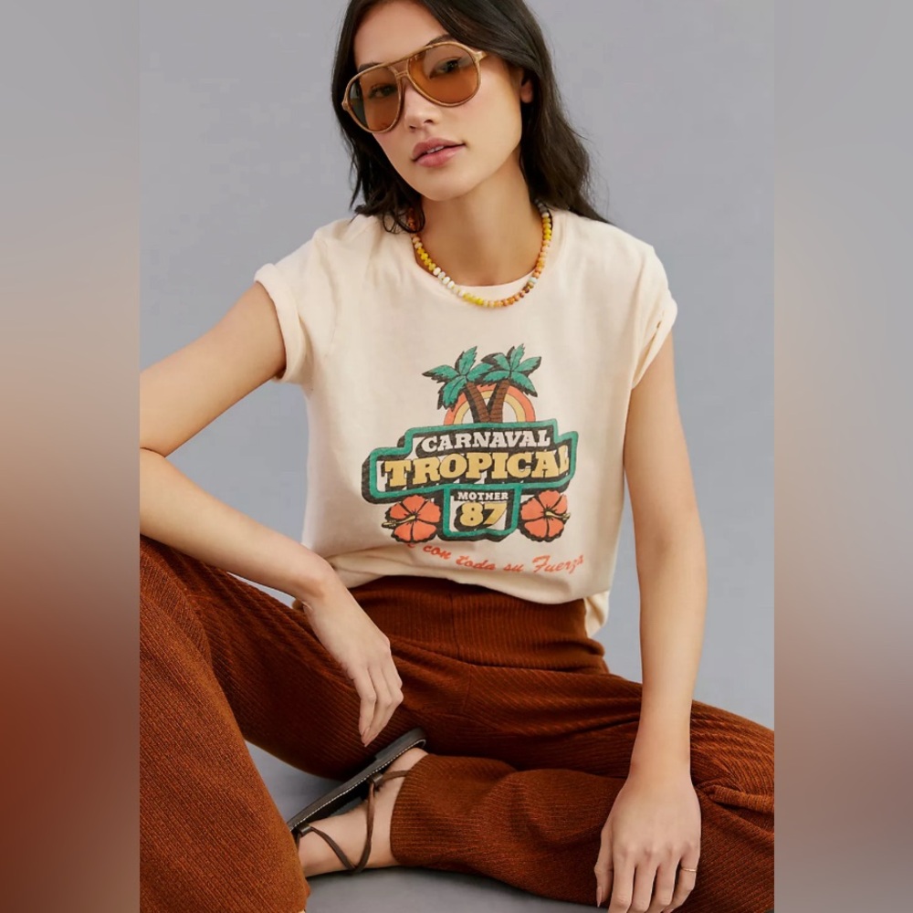 Mother t-shirt The Boxy Goodie Goodie (Carnaval Tropical)